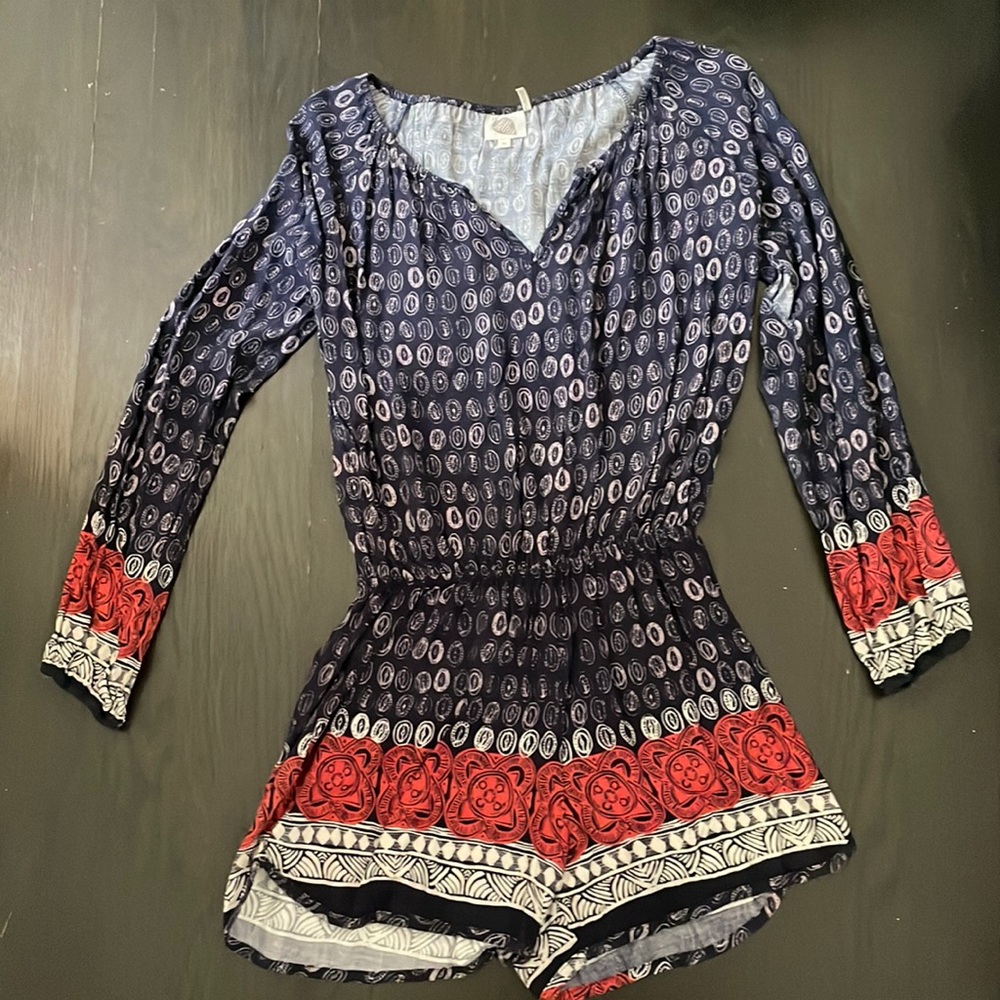 Anthropologie Lilka romper XS